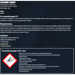 Kugleraketsortiment Aalborg 3stk.