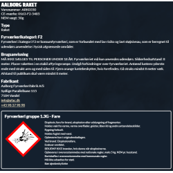 Kugleraketsortiment Aalborg 3stk.