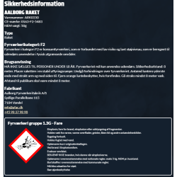 Kugleraketsortiment Aalborg 3stk.