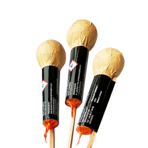 Kugleraketsortiment Aalborg 3stk.