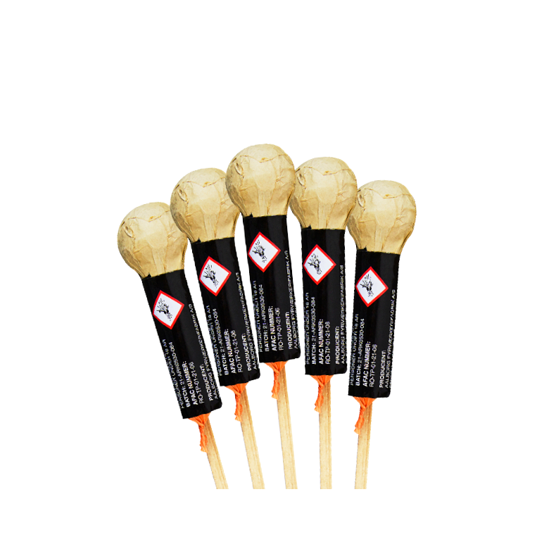 Kugleraketsortiment Aalborg 5stk.