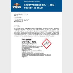 *FA NYHED* Krudttossens Nr. 1 Compound