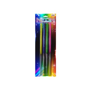 Neon Stjernekastere 40cm.