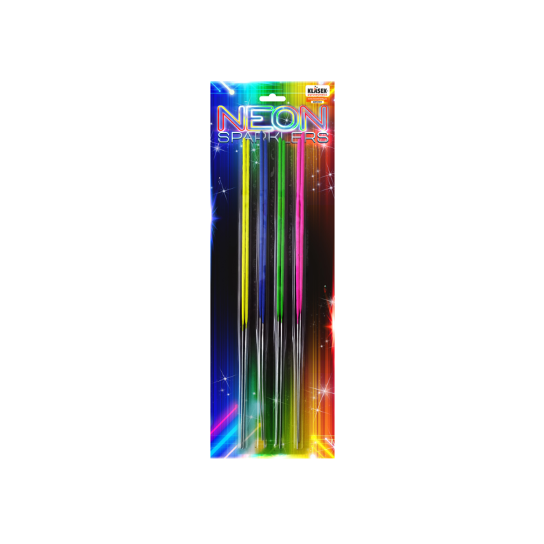 Neon Stjernekastere 40cm.