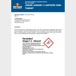 Joker Junior 1 Sortiment