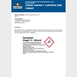 Joker Junior 1 Sortiment