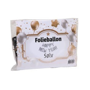 Folieballon Happy New Year Slv