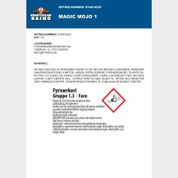 707 - Magic Mojo 1 Raket