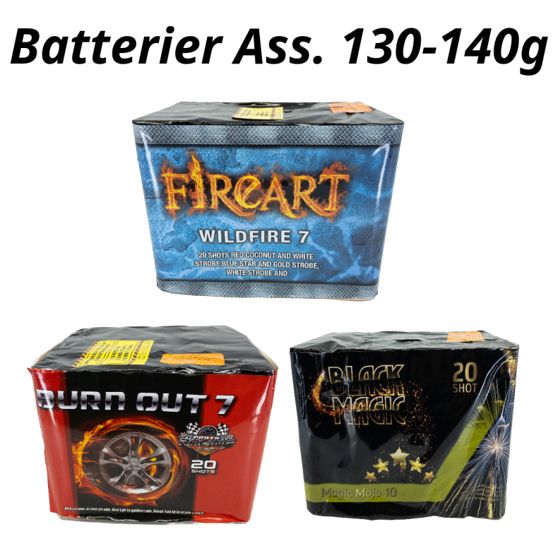 Ass. Batteri 70 Kr