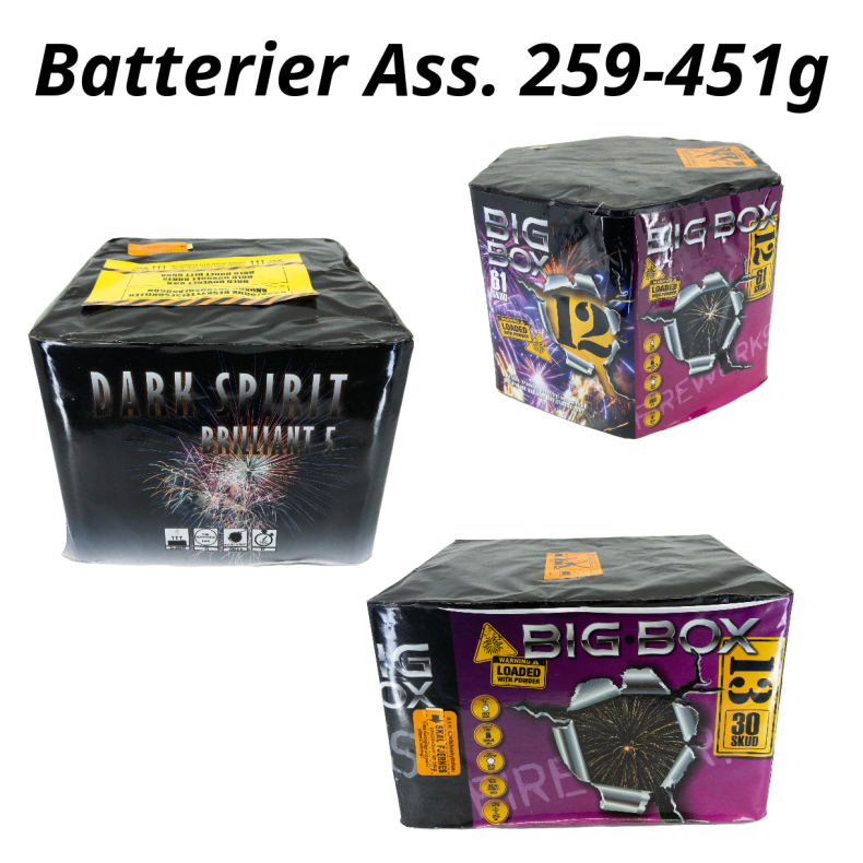 Ass. Batteri 150 Kr