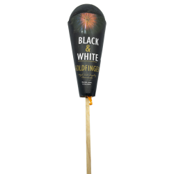 FC black and White Goldfinger Raket 4"