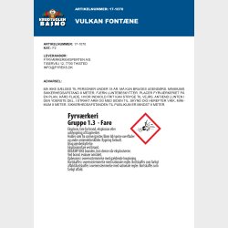 *NYHED ROYAL* Vulkan Fontne